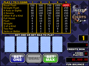 Aces & Eights Video Poker